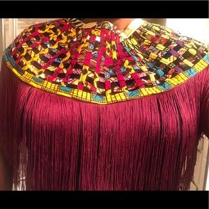 African/Ankara Cape